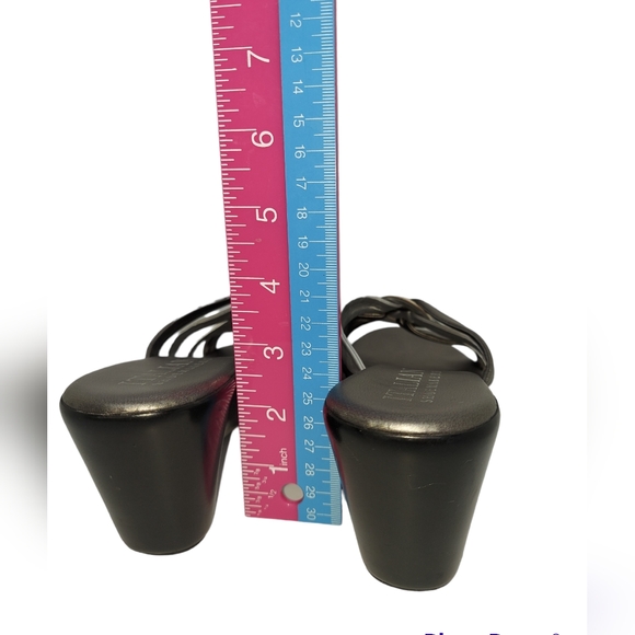 Italian Shoemakers Open Toe Wedge Sandals Women's Size 7 - Picture 5 of 6